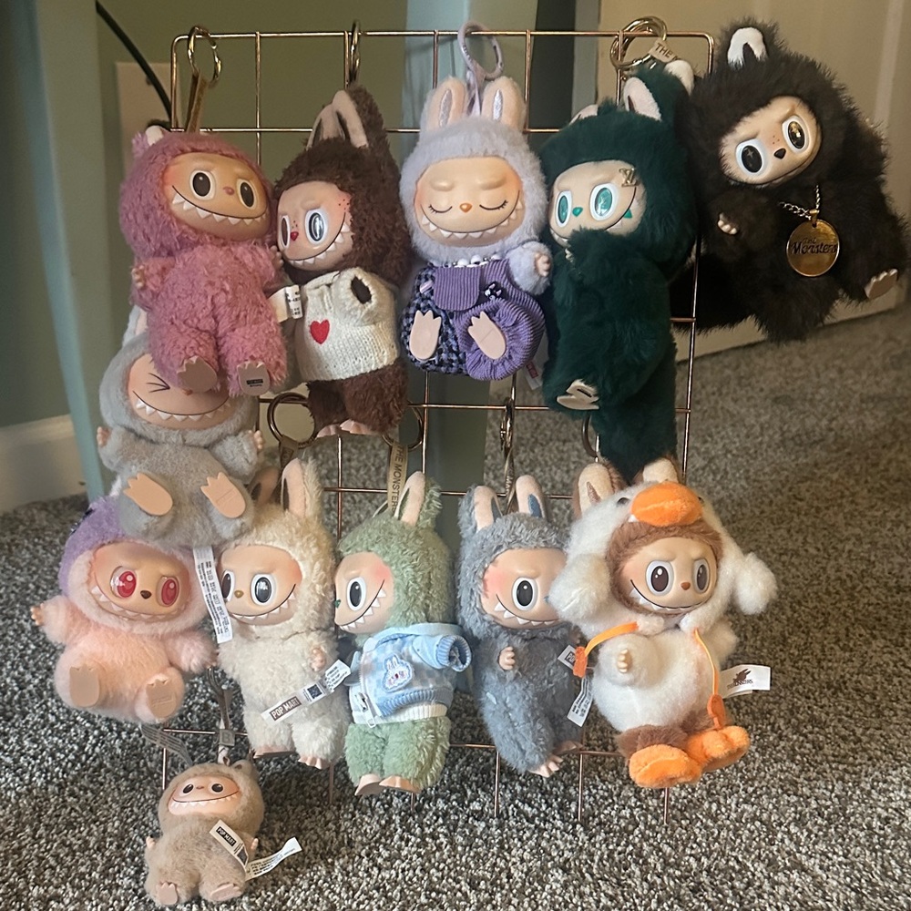 Labubu collection of 12